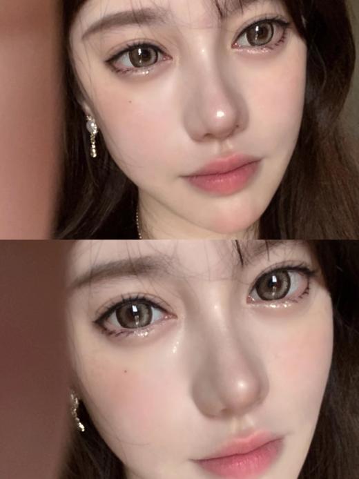 clairecolor 日抛 大魔王棕 14.4/14.0 大直径亚裔芭比感 一盒一个度数 日抛无售后 迅猛龙同款 商品图3