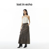 lost in echo 2023春夏新款Ari系列雪花重工做旧水洗牛仔长裙 商品缩略图2