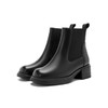 【自营】哈森 专柜同款冬季时尚圆头套脚切尔西靴女靴 HA232511 商品缩略图3