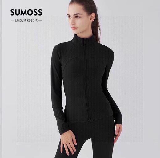 点此购买 lulu露露女士修身运动拉链外套上衣 LL283851 商品图4