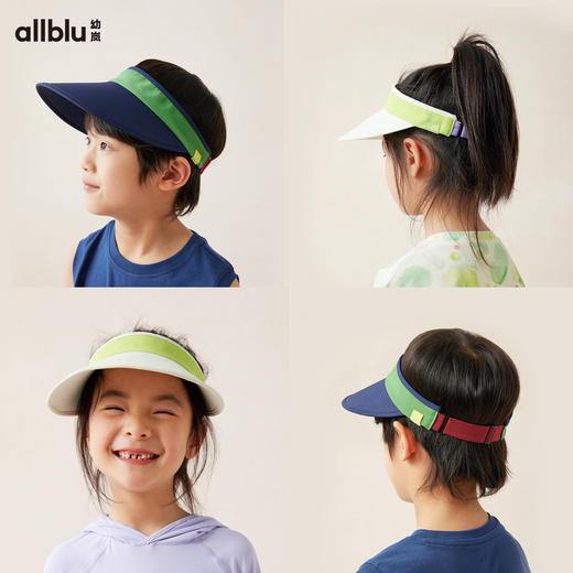 【夏Vol.2-玩水系列】幼岚「轻顶防晒帽」穿戴轻便可调节24夏款儿童帽子ZY 商品图2
