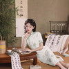 日常修身，中长款气质改良旗袍XL-24117 商品缩略图4