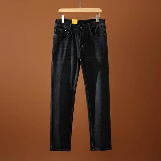 ODM公司货！弹力舒适 春夏季男士休闲通勤加厚直筒牛仔裤 商品图7