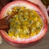 石家庄优选仓库速达，蜜桃百香果，颗粒饱满，果香馥郁，阵阵沁人心脾的香味，净重3斤散装（13-16枚） 商品缩略图6