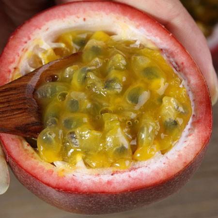 石家庄优选仓库速达，蜜桃百香果，颗粒饱满，果香馥郁，阵阵沁人心脾的香味，净重3斤散装（13-16枚） 商品图6