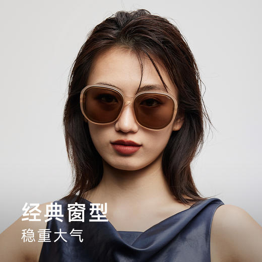 LOOK眼镜 防晒 防紫外线 摩登大框 潮流韩版显瘦 墨镜 太阳眼镜 LSP22905 商品图2