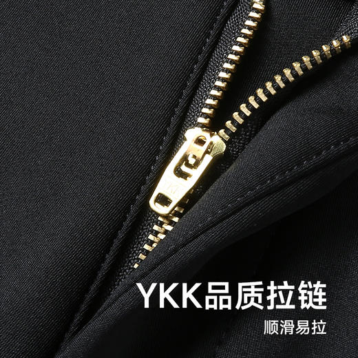 【冰丝薄款】【DWD】大依优型大码男士加肥加大弹力商务休闲裤多色宽松显瘦肥佬休闲中高腰 商品图2