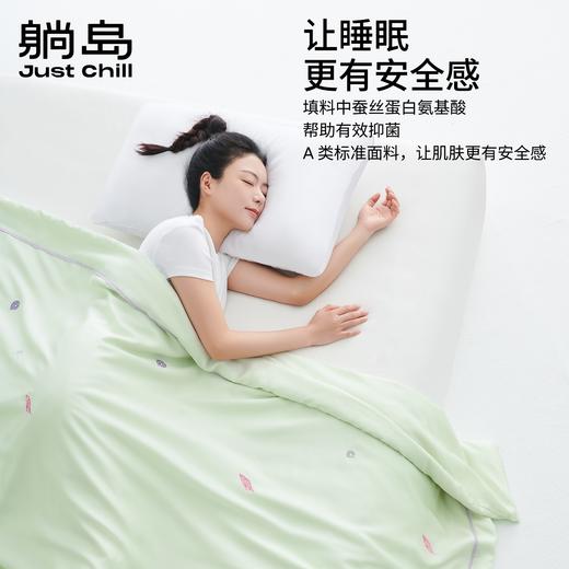 躺岛双宫茧蚕丝被 商品图3