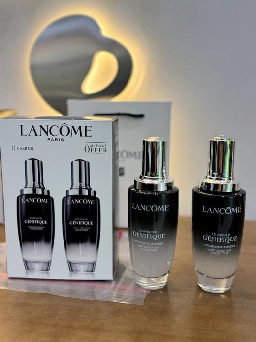 【兰蔻小黑瓶精华100ML×2】兰蔻小黑瓶肌底液2件套高版本配专柜手提袋 商品图7