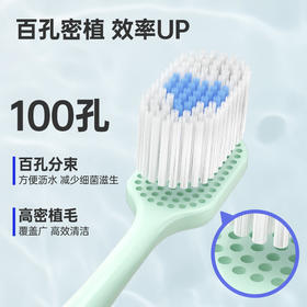 幽螺莎星百孔牙刷软毛成人宽头家庭装家用正品男士女士专用情侣