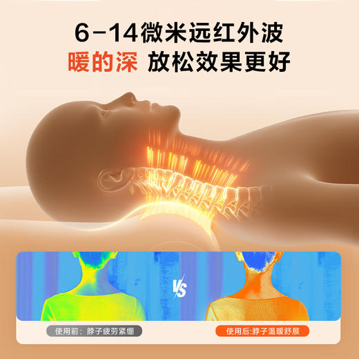 SKG护颈枕 P3系列2代  豆蔻青 豪华款 商品图3