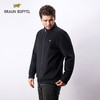 布兰施春夏男士休闲立领卫衣夹克 商品缩略图2