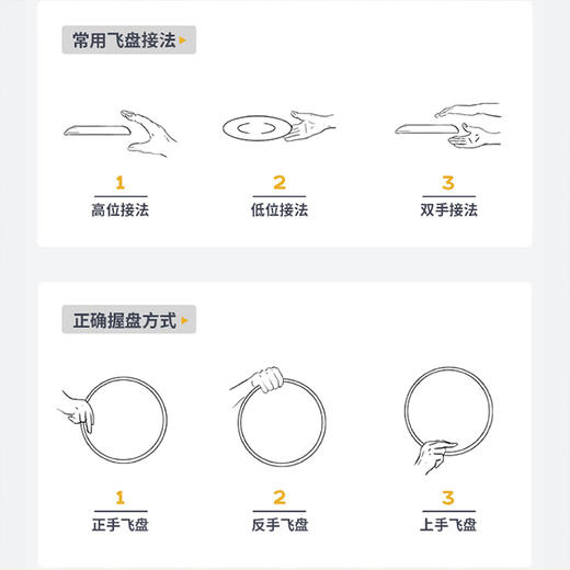 错山竞技飞盘A-01Y 商品图5