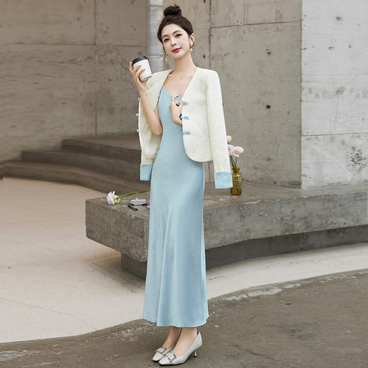 气高雅气质，新中式洋舒适两件套HR-MY8858 商品图9