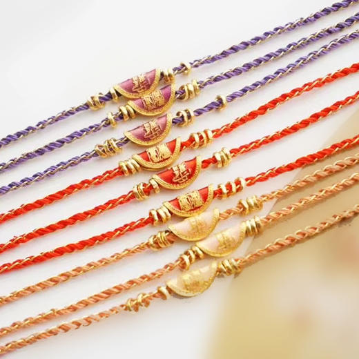 龙年安岁饺子手绳 商品图2