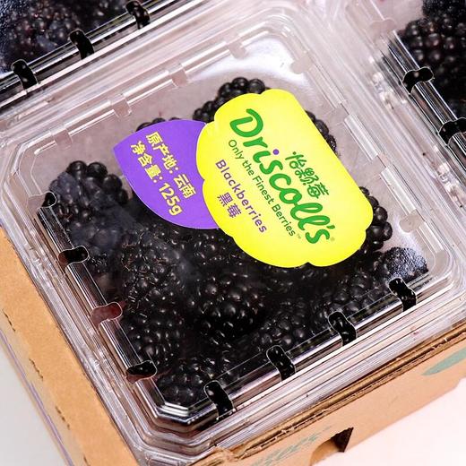 怡颗莓黑莓125g/盒（进口莓果） 商品图3