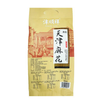 津顺祥 天津特产夹馅大麻花（多口味混装）400g/袋 商品图1