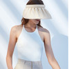蕉下纭际系列贝壳倍护防晒空顶帽（芋灰粉）/顶【帽檐18cm】 商品缩略图2