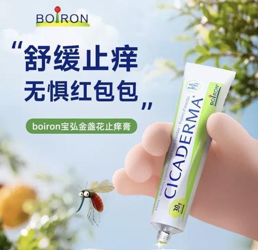 法国Boiron宝弘金盏花止痒修复膏30g 商品图3