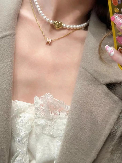 现货 THS 3.30-无 香家爱心珍珠系列饰品 项链 手链系列饰品 5款 CU1162 商品图5