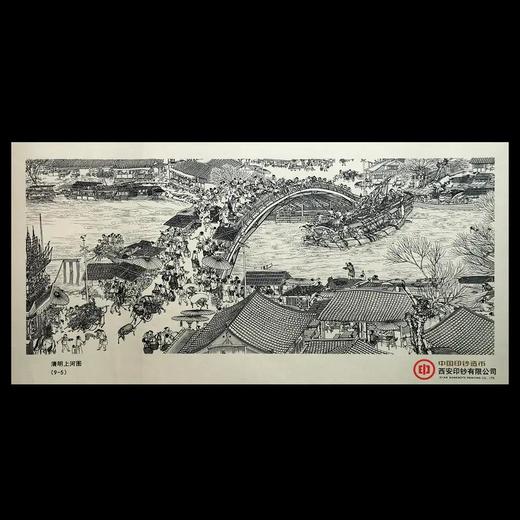 《清明上河图》纪念钞艺券 单券（虹桥段） 西安印钞出品 商品图1
