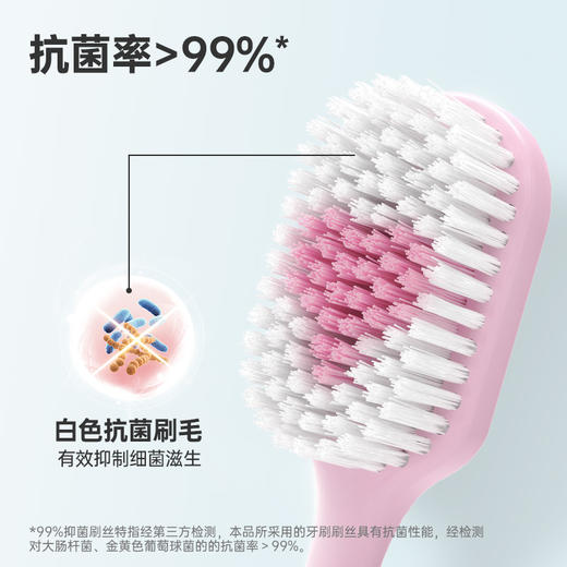 幽螺莎星百孔牙刷软毛成人宽头家庭装家用正品男士女士专用情侣 商品图1
