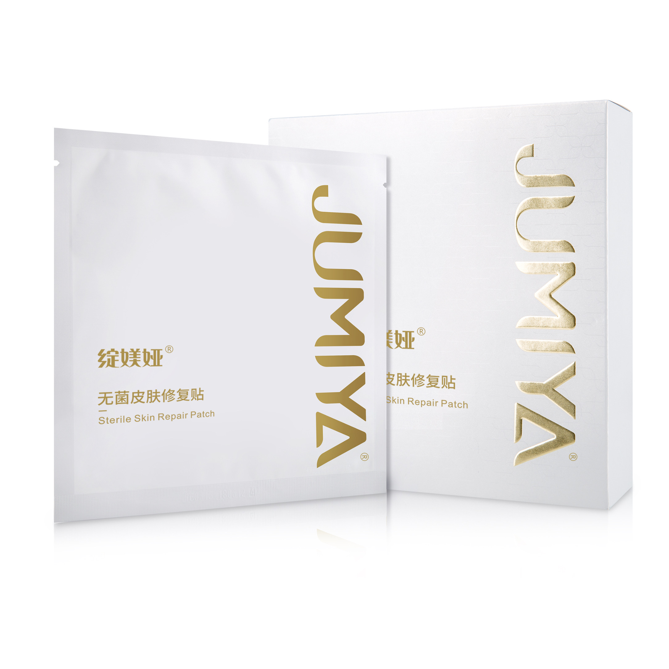 绽媄娅无菌皮肤修护贴（面膜）25g*6片/盒 金色