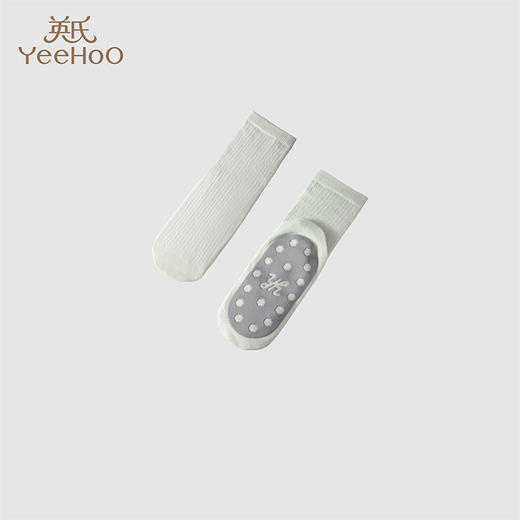 英氏-鞋袜类（春）H4地板袜 玉石粉 商品图1