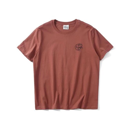 100%全棉 复古潮流 个性水洗棉 T恤 商品图2