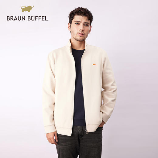 布兰施春夏男士休闲立领卫衣夹克 商品图5