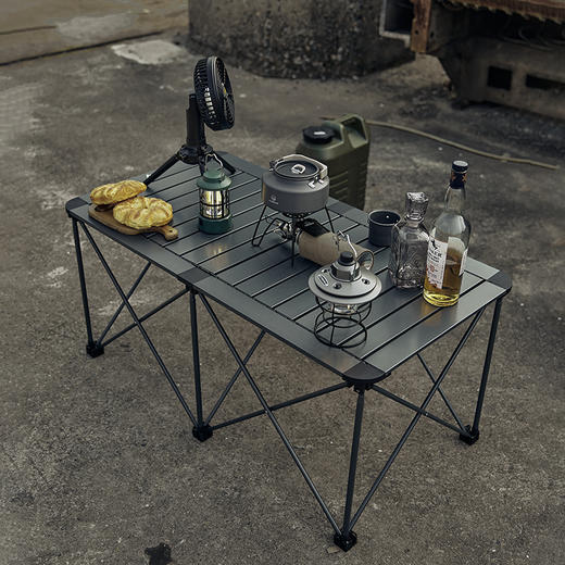 错山木纹色聚拢蛋卷桌E-03 商品图2