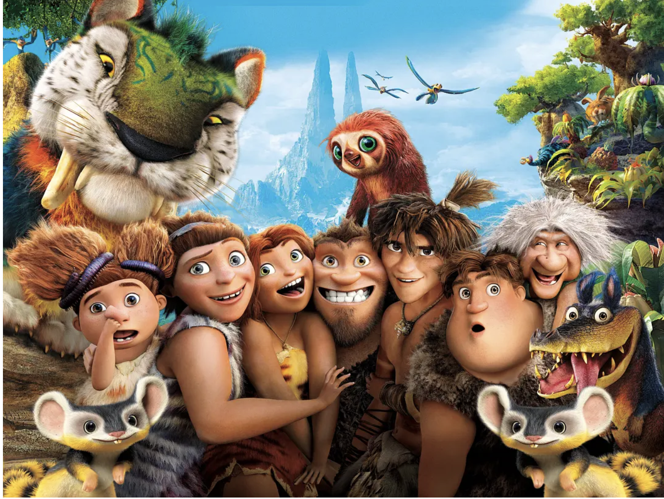 【电影】《疯狂原始人》德语版