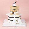 【提前一天预定】定制翻糖款|毛绒小熊蛋糕【D4746】 商品缩略图1
