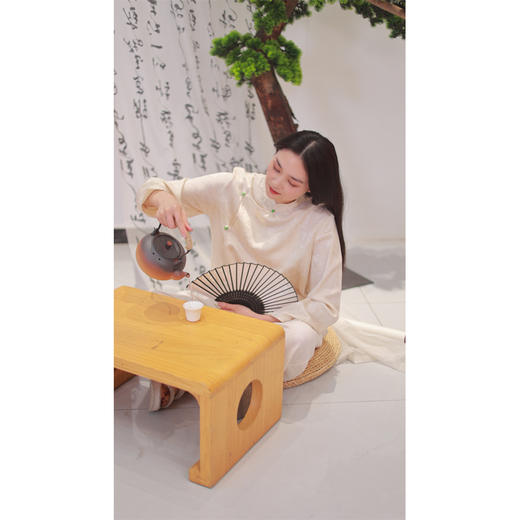 【线上专属】立领小衫（24710205-凝脂） 商品图4