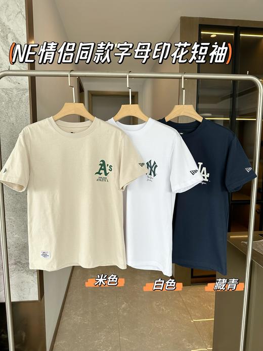 点此购买 MLB春夏季男女款印花图案短袖T恤 bk 283836 商品图0