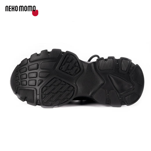 nekomomo2023年春季新款商场同款牛皮超轻厚底增高运动鞋老爹鞋M22CM37351女 商品图3