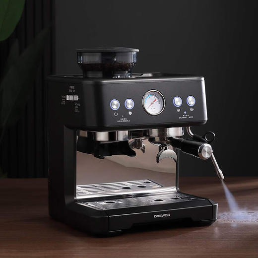 大宇研磨一体式小型半自动咖啡机DY-KF22C
 商品图8