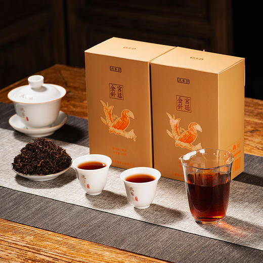 德丰昌【宫廷金针】普洱熟茶 250克 商品图7