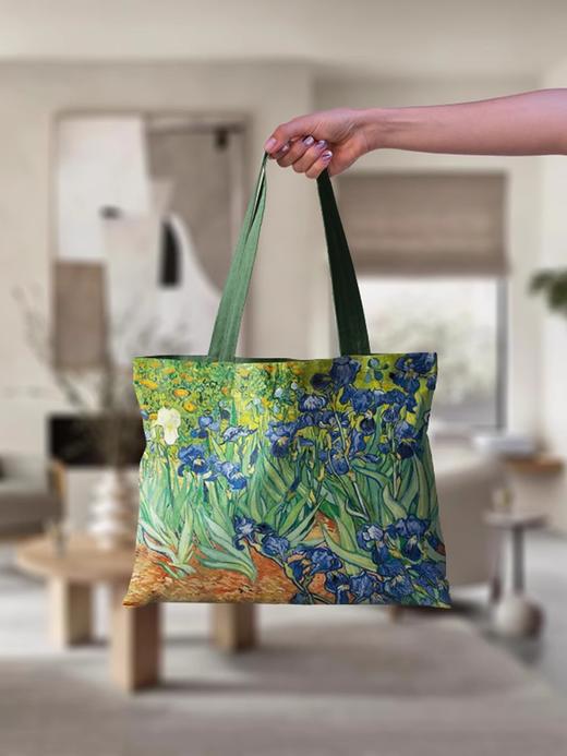 梵高油布包 手提单肩包购物包书包帆布包 商品图3