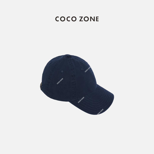COCO ZONE 2024时尚100棉纯色棒球帽百搭遮阳帽子24C60068 商品图1