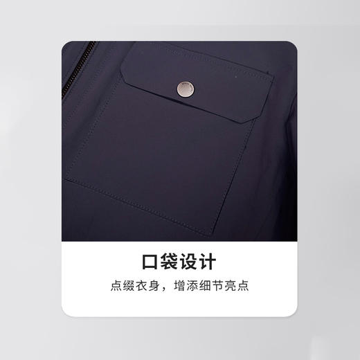 布兰施新款轻奢休闲夹克外套 商品图3