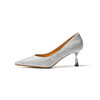 【自营】哈森 卡迪娜新款时装单鞋气质优雅尖头细高跟女鞋 KL230509 商品缩略图2