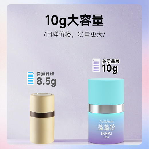 多爱免洗控油蓬蓬粉| 10g/瓶 商品图4