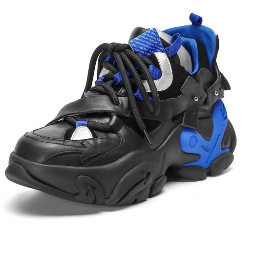 nekomomo2023年春季新款商场同款牛皮超轻厚底老爹鞋休闲运动鞋女M22CM37361 商品图2