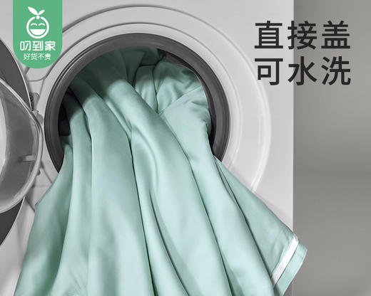 【预售-4月17日配送】佳丽斯沁爽蚕丝夏被（清风蓝）/1件（150*230cm，总重约1.3kg） 商品图2
