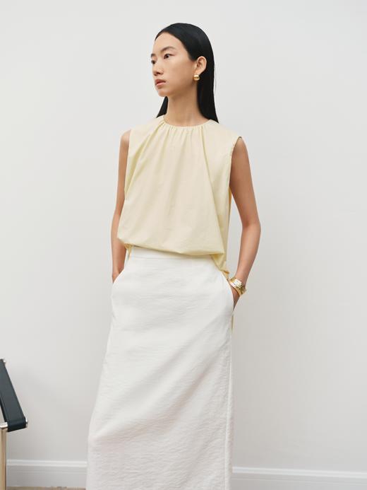 H直线型后开襟无袖上衣 FJ5114243 商品图10