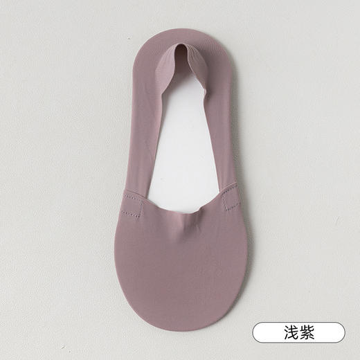 春夏季【隐形袜女 硅胶防滑冰丝隐形袜】无痕透气薄款 浅口不掉跟短袜 商品图9