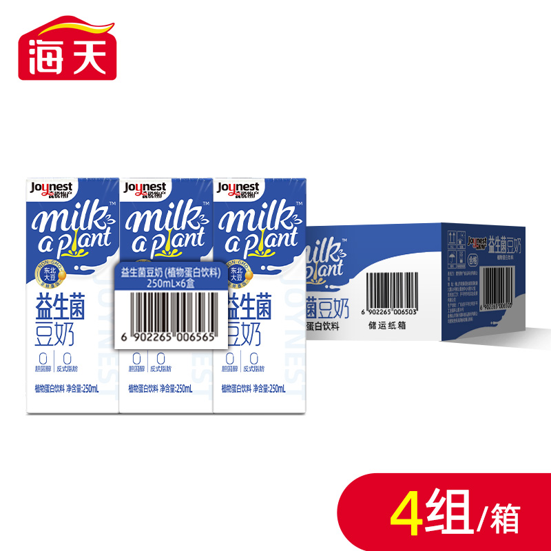 (益生菌豆奶250mL*6)*4