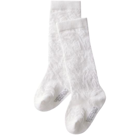 英氏-鞋袜类（春）H4膝下长袜 英氏白 商品图1