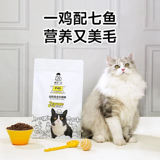 诚实一口P40高蛋白成猫幼猫全期全价增肥发腮猫粮1.5kg 商品图4